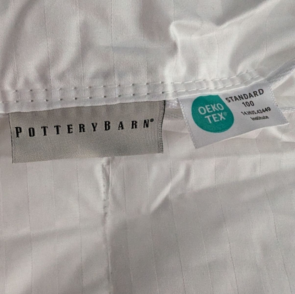 New Pottery Barn Down Alternative OEKO TEX Twin Size Heavy Comforter. - Picture 7 of 10